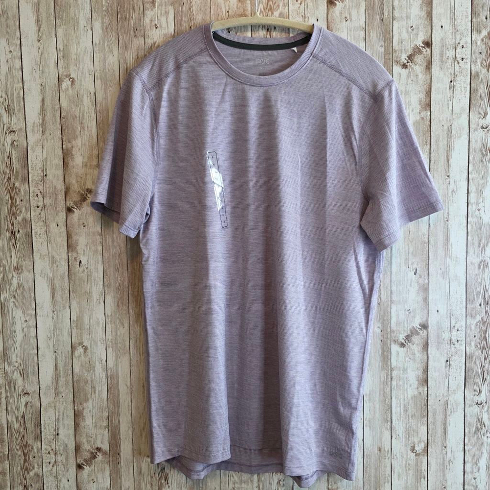 Men's DSG Training Short Sleeve Tee S Purple White